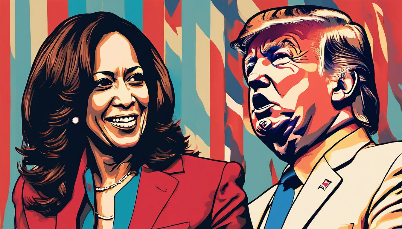 Battle of the Sexes: Kamala Harris and Donald Trump's Clash Over Women's Rights Sparks Political Firestorm