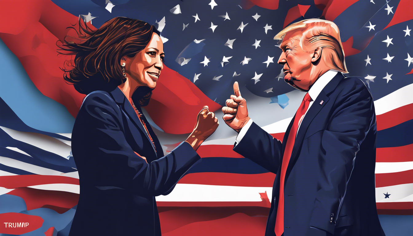 Trump vs. Harris: Clashing Campaign Messages on Election Eve Highlight America's Divided Future