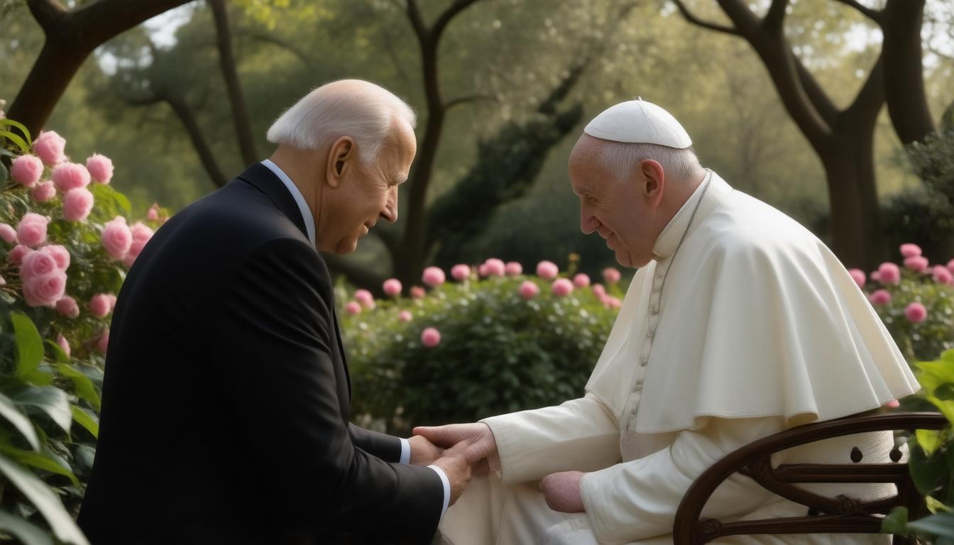 Biden's Introspection: Finding Solace with Pope Francis as His Presidency Nears Its End