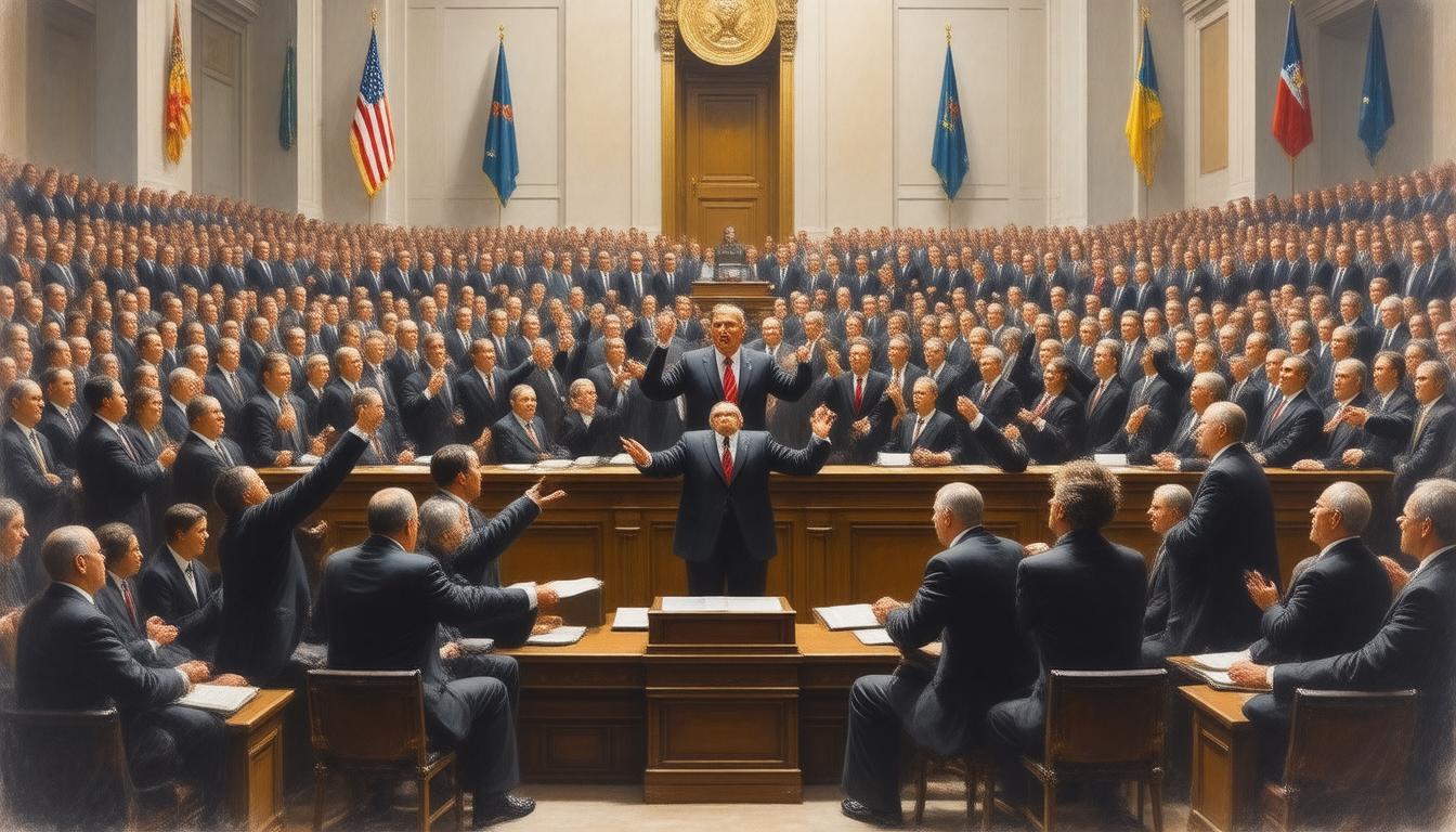 Republican Rebellion: 38 Lawmakers Defy Trump on Spending Deal, Highlighting Party Divisions