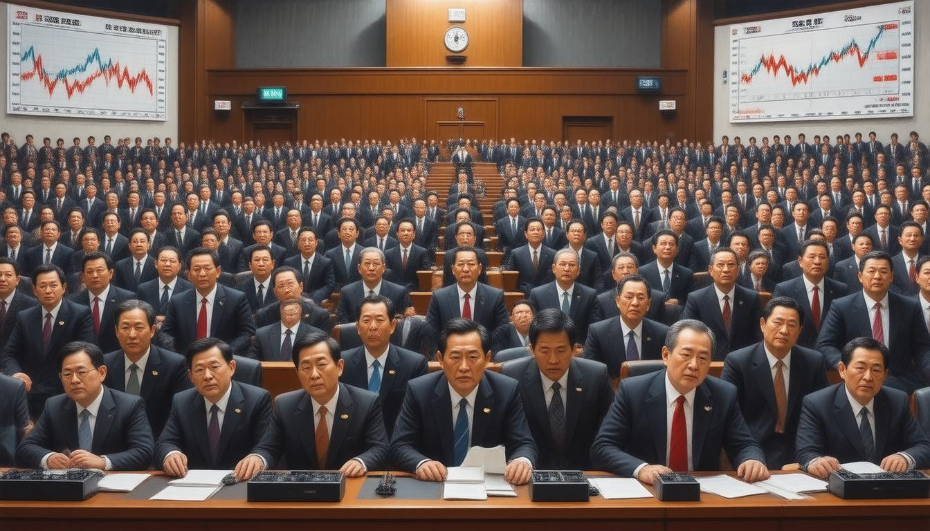 South Korea's Political Turmoil: Lawmakers Impeach Acting President Amid Economic Fallout