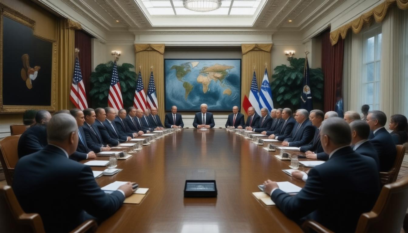Trump's Bold Proposal: U.S. Takeover of Gaza and Palestinian Relocation Discussed in White House Meeting with Israeli PM