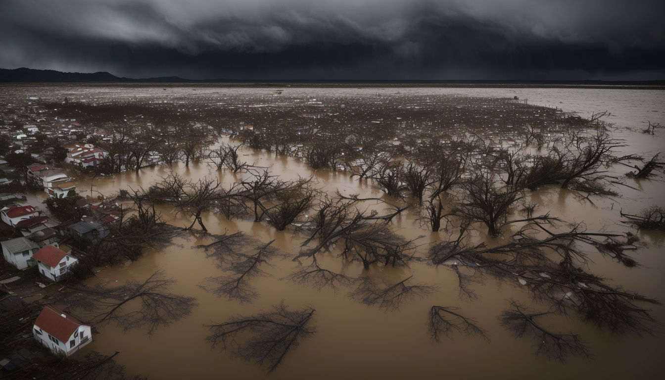 Desastre Climático en Chile: Más de 160,000 Hogares Sin Energía Eléctrica Tras Fuertes Lluvias