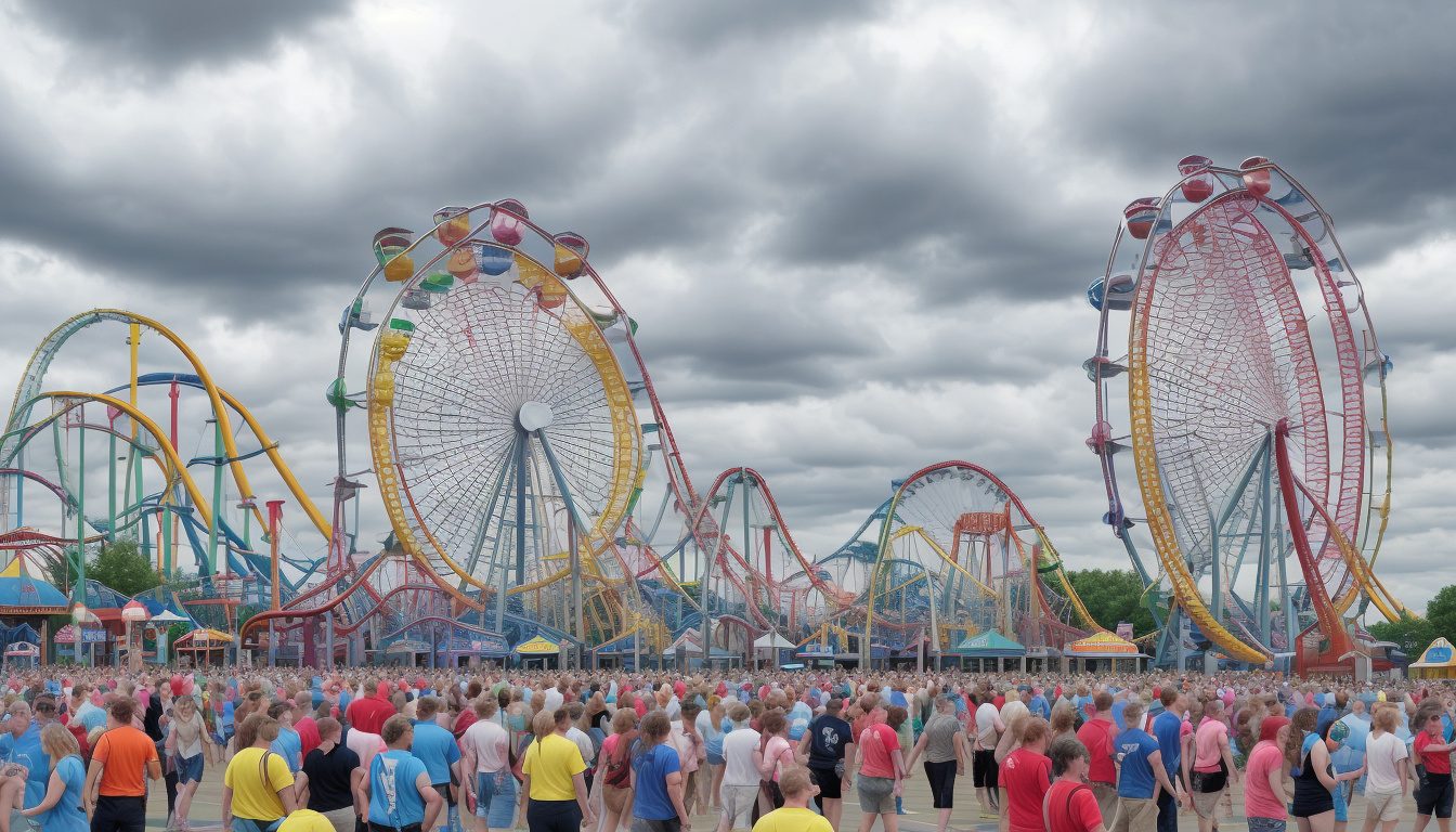 Mass Evacuation at Kentucky Kingdom: 40,000 Rushed to Safety Amid False Shooting Alarms