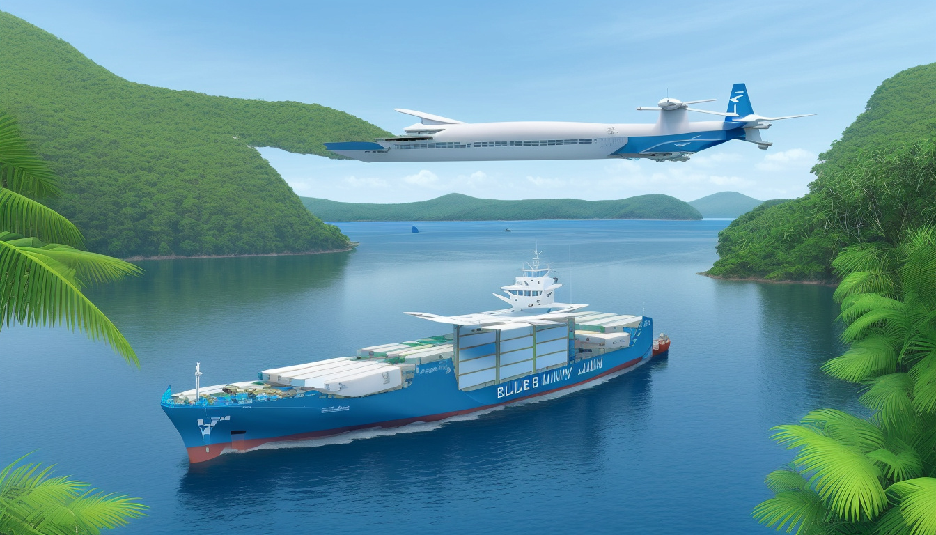 Revolutionizing Inland Shipping: Wattlab Launches First Solar-Hybrid Cargo Vessel, Blue Marlin