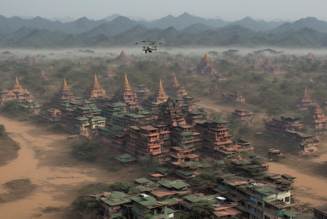 Myanmar's Military Junta: European Technology Fuels Drone Warfare Against Civilians, Urges for Stricter Sanctions