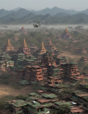 Myanmar's Military Junta: European Technology Fuels Drone Warfare Against Civilians, Urges for Stricter Sanctions