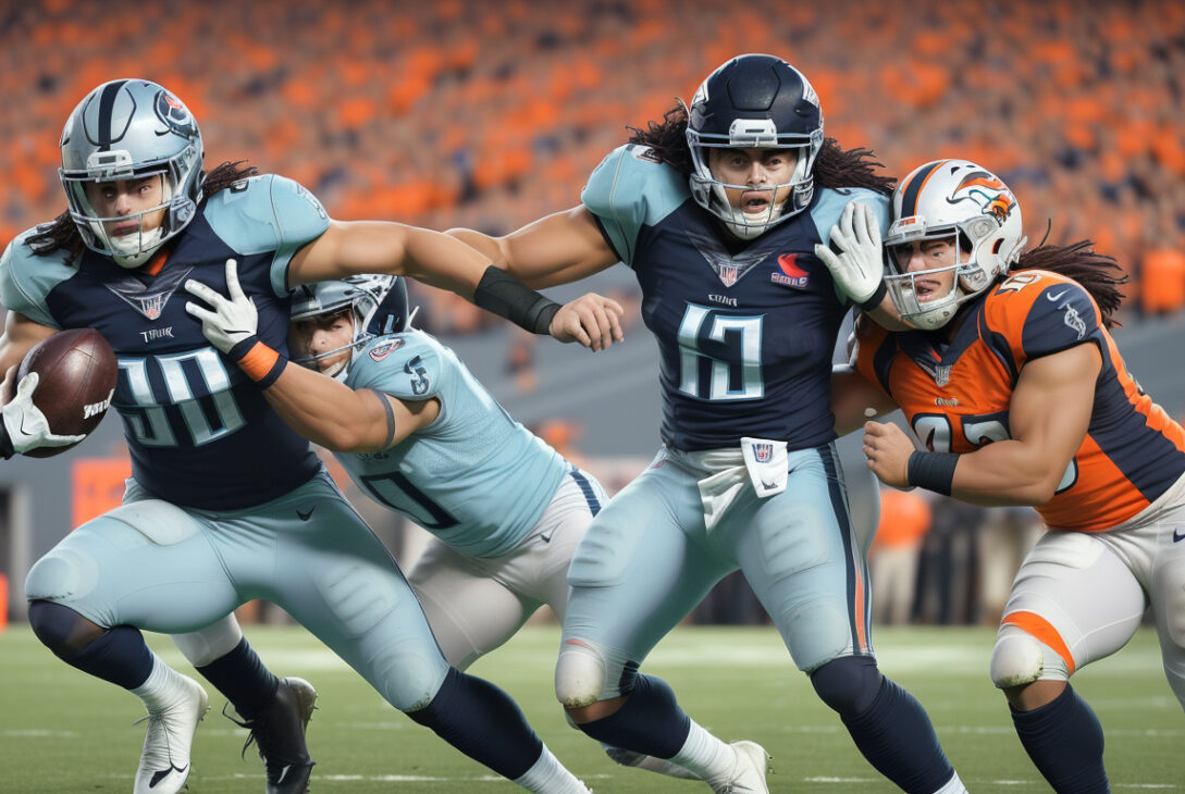 Dynamic Duo: Talanoa Hufanga and Brandon Jones Make Game-Changing Play in Titans vs. Broncos Showdown