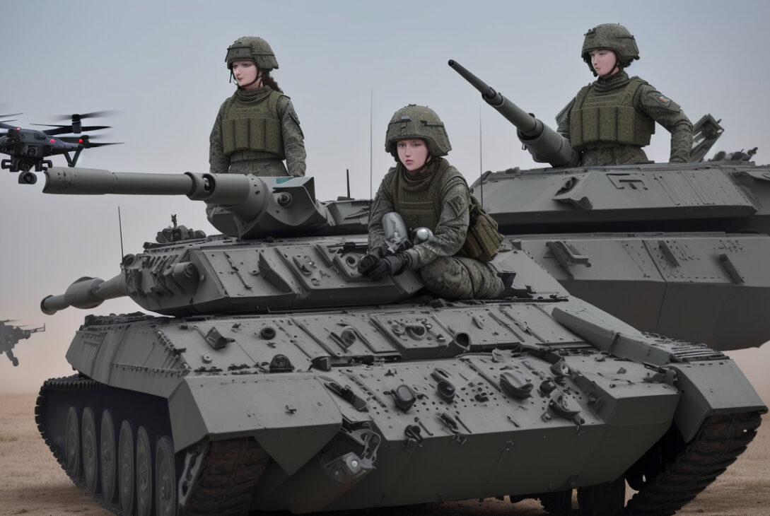Empowering Change: Ukrainian Women Rise in Combat Roles as Technology Transforms Warfare